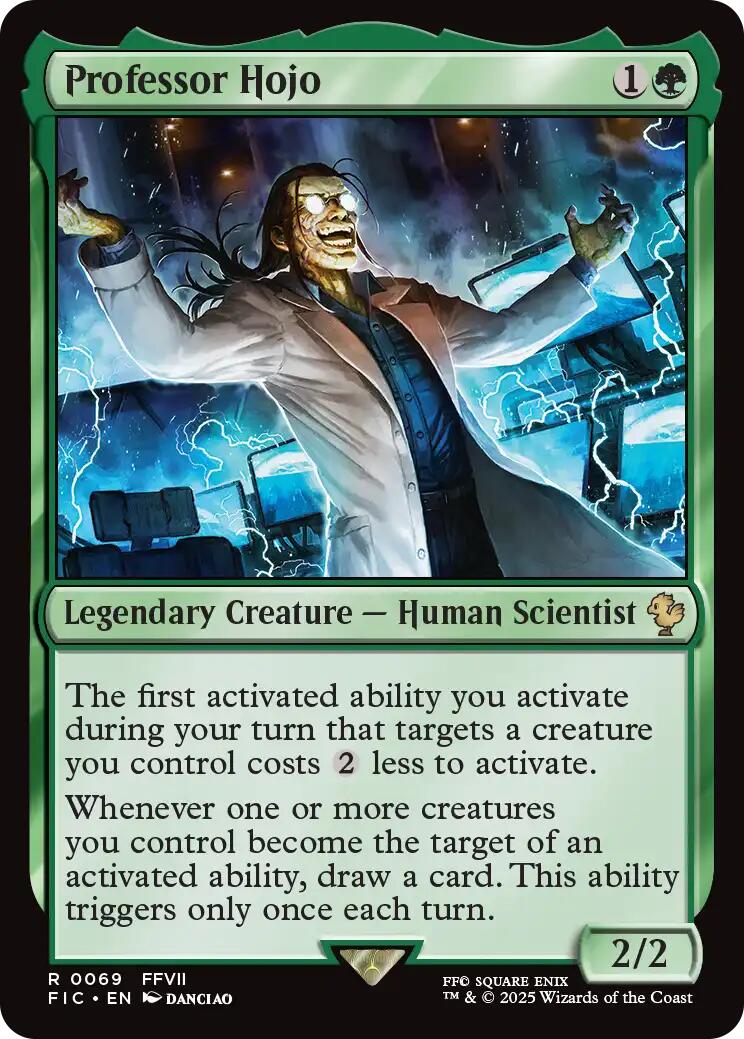 Professor Hojo (Surge Foil) [FINAL FANTASY Commander] | Clutch Gaming