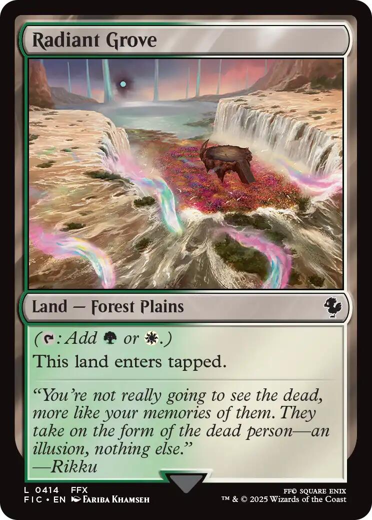 Radiant Grove (Surge Foil) [FINAL FANTASY Commander] | Clutch Gaming