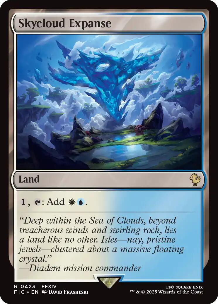 Skycloud Expanse (Surge Foil) [FINAL FANTASY Commander] | Clutch Gaming