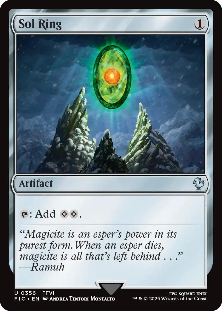 Sol Ring (0356) (Surge Foil) [FINAL FANTASY Commander] | Clutch Gaming