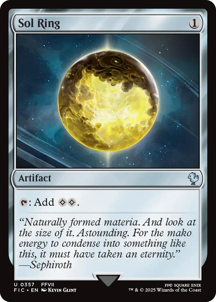 Sol Ring (0357) (Surge Foil) [FINAL FANTASY Commander] | Clutch Gaming
