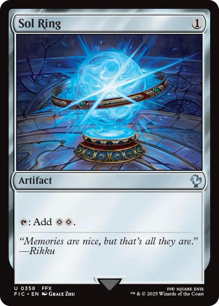 Sol Ring (0358) (Surge Foil) [FINAL FANTASY Commander] | Clutch Gaming