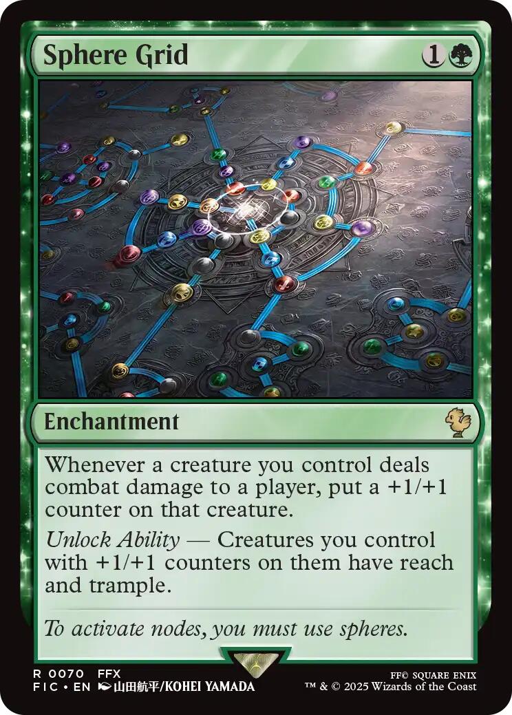 Sphere Grid (Surge Foil) [FINAL FANTASY Commander] | Clutch Gaming