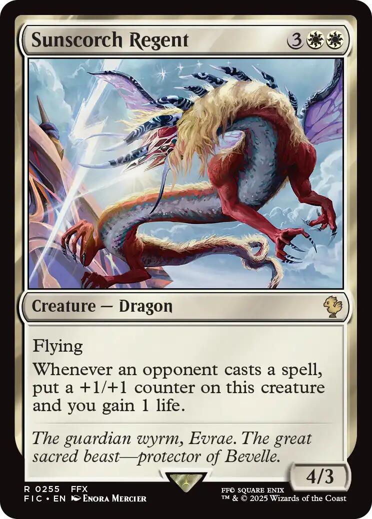 Sunscorch Regent (Surge Foil) [FINAL FANTASY Commander] | Clutch Gaming