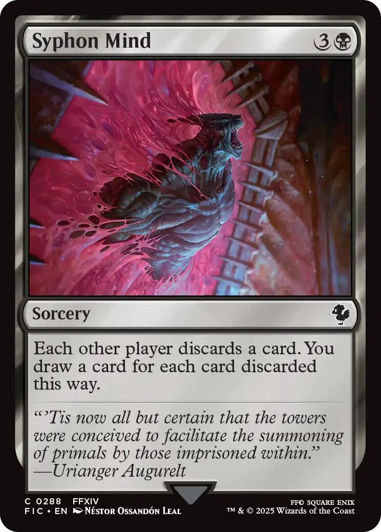 Syphon Mind (Surge Foil) [FINAL FANTASY Commander] | Clutch Gaming