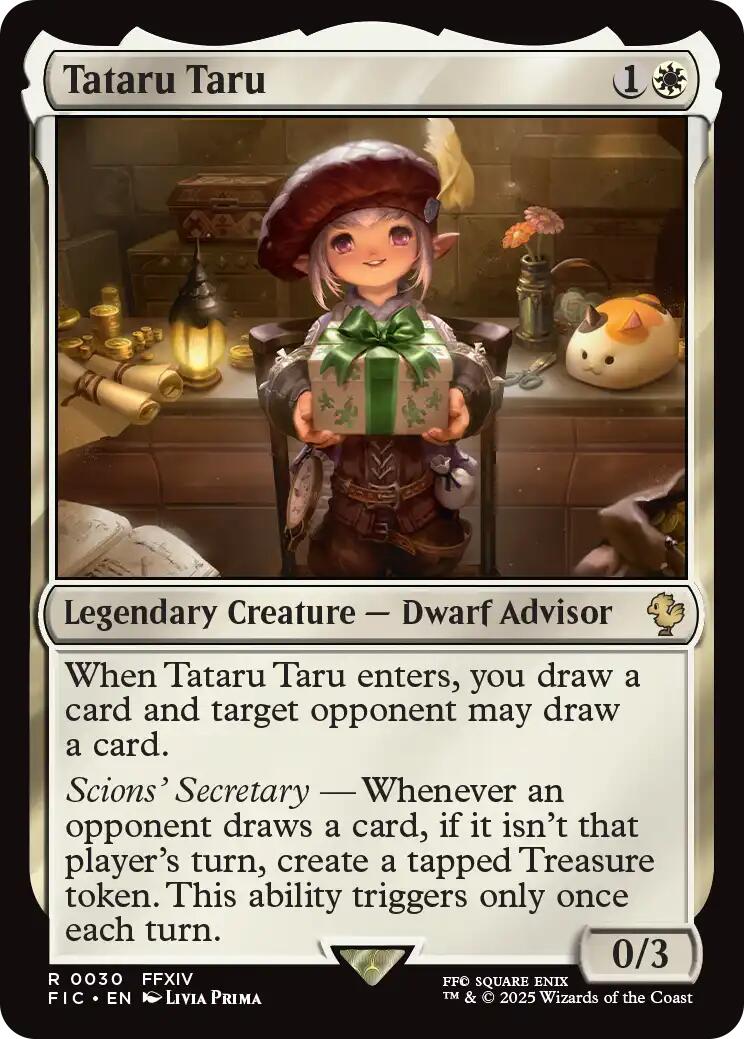 Tataru Taru (Surge Foil) [FINAL FANTASY Commander] | Clutch Gaming