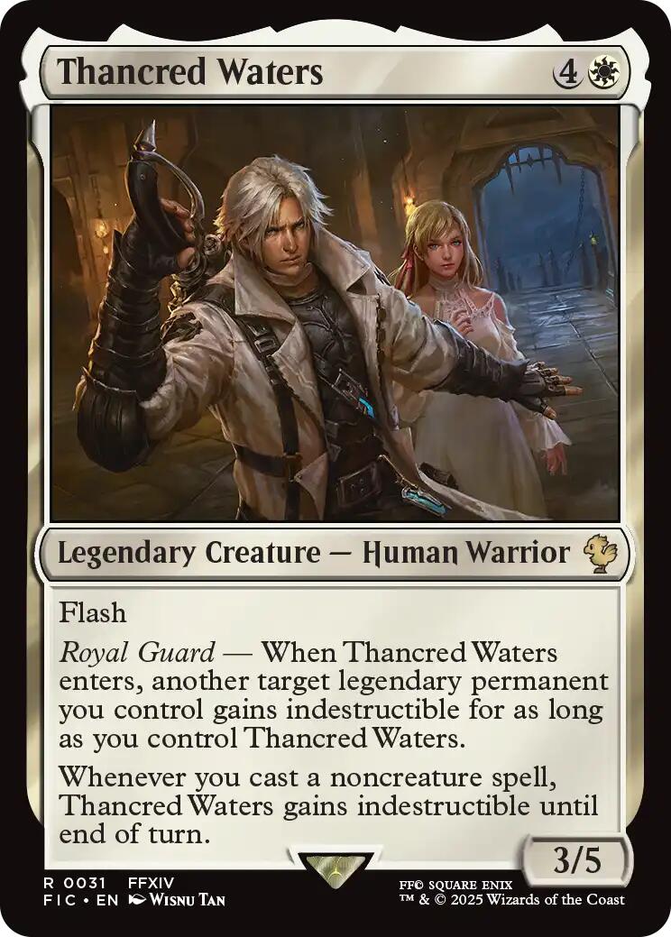Thancred Waters (Surge Foil) [FINAL FANTASY Commander] | Clutch Gaming