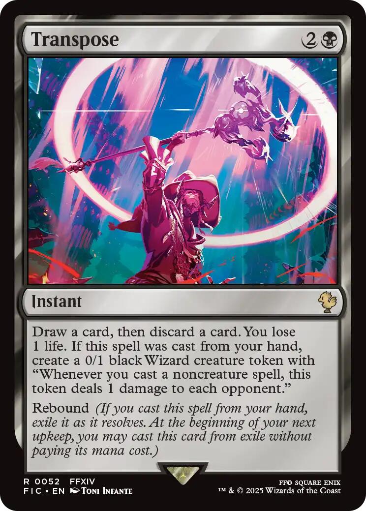 Transpose (Surge Foil) [FINAL FANTASY Commander] | Clutch Gaming