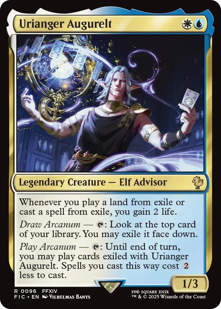 Urianger Augurelt (Surge Foil) [FINAL FANTASY Commander] | Clutch Gaming