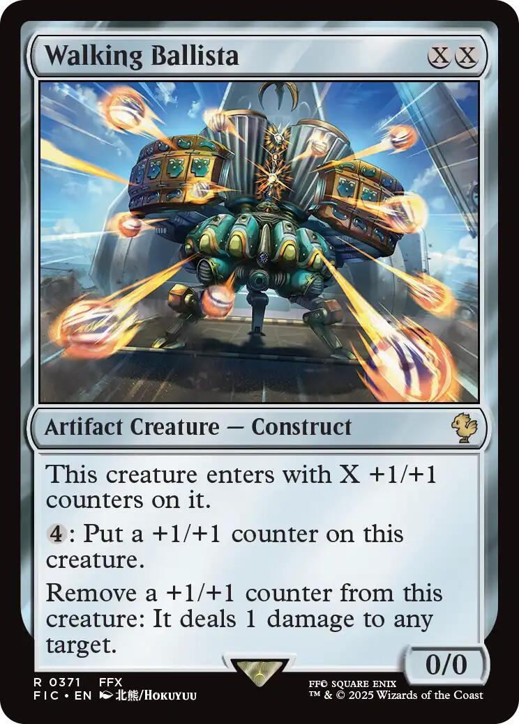 Walking Ballista (Surge Foil) [FINAL FANTASY Commander] | Clutch Gaming