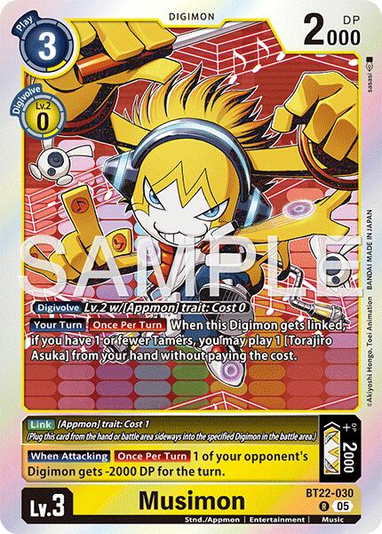 Musimon [BT22-030] [Cyber Eden] | Clutch Gaming