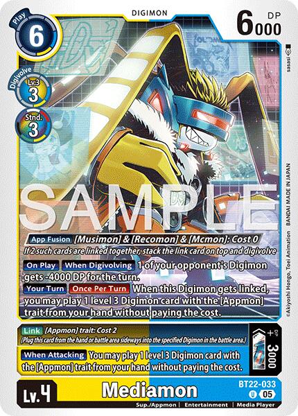 Mediamon [BT22-033] [Cyber Eden] | Clutch Gaming