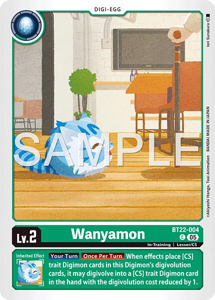 Wanyamon [BT22-004] [Cyber Eden] | Clutch Gaming