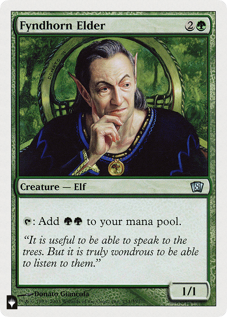 Fyndhorn Elder [The List Reprints] | Clutch Gaming