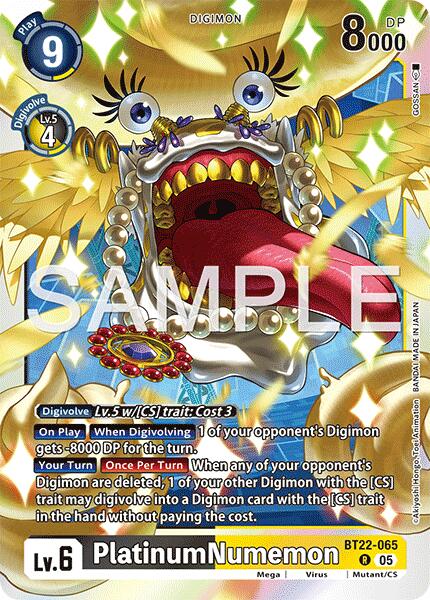 PlatinumNumemon [BT22-065] [Cyber Eden] | Clutch Gaming