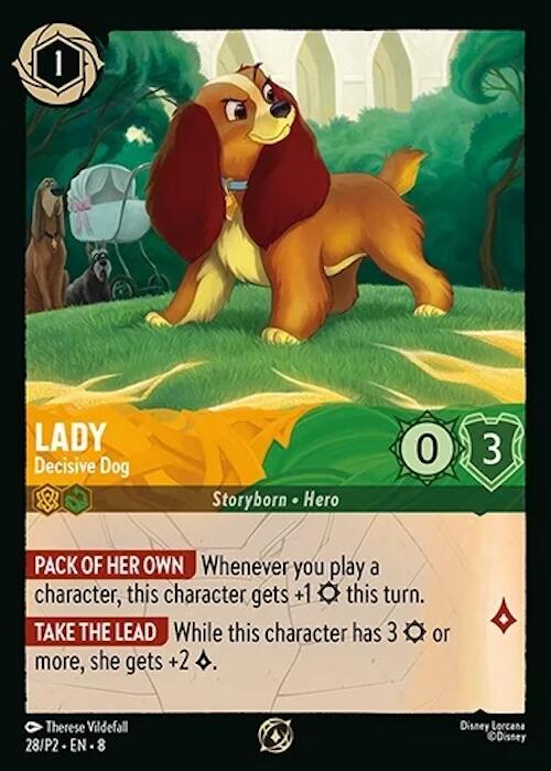 Lady - Decisive Dog (28/P2) [Promo Cards] | Clutch Gaming