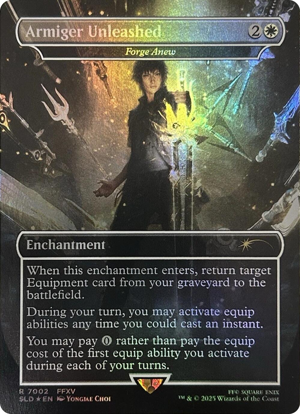 Armiger Unleashed - Forge Anew (Rainbow Foil) [Secret Lair Drop Series] | Clutch Gaming