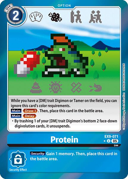 Protein [EX9-071] (Limited Foil) [Versus Monsters] | Clutch Gaming