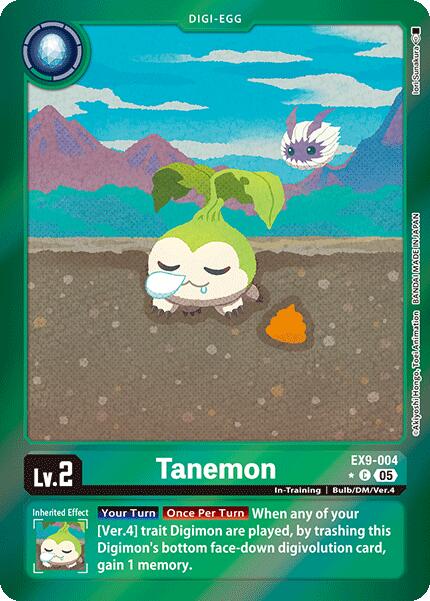 Tanemon [EX9-004] (Limited Foil) [Versus Monsters] | Clutch Gaming