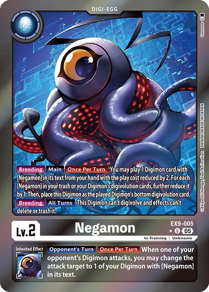 Negamon [EX9-005] (Limited Foil) [Versus Monsters] | Clutch Gaming