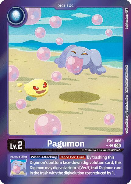 Pagumon [EX9-006] (Limited Foil) [Versus Monsters] | Clutch Gaming