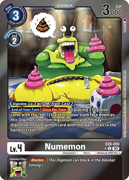 Numemon [EX9-050] (Limited Foil) [Versus Monsters] | Clutch Gaming