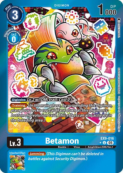 Betamon [EX9-016] (Limited Foil) [Versus Monsters] | Clutch Gaming