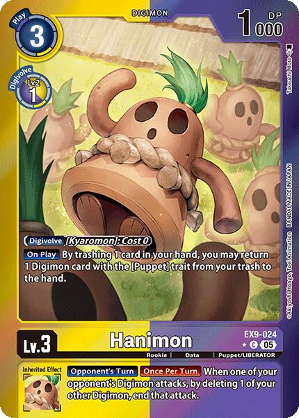 Hanimon [EX9-024] (Limited Foil) [Versus Monsters] | Clutch Gaming