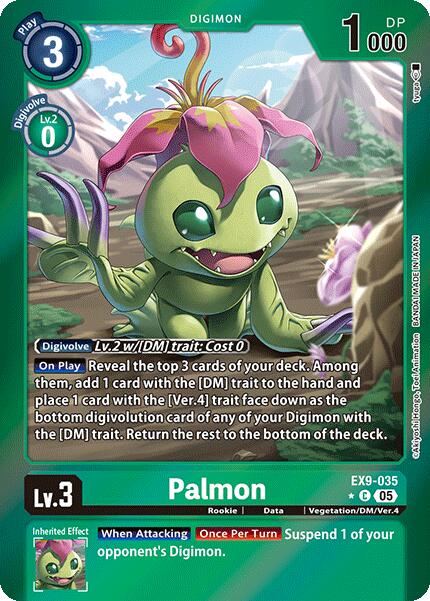 Palmon [EX9-035] (Limited Foil) [Versus Monsters] | Clutch Gaming