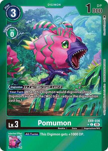 Pomumon [EX9-036] (Limited Foil) [Versus Monsters] | Clutch Gaming