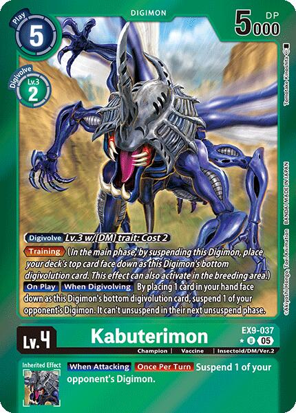 Kabuterimon [EX9-037] (Limited Foil) [Versus Monsters] | Clutch Gaming