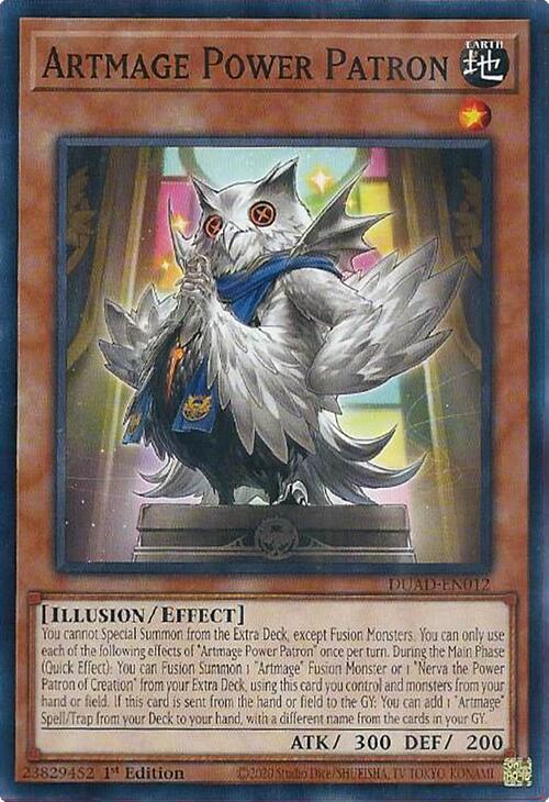 Artmage Power Patron [DUAD-EN012] Common | Clutch Gaming