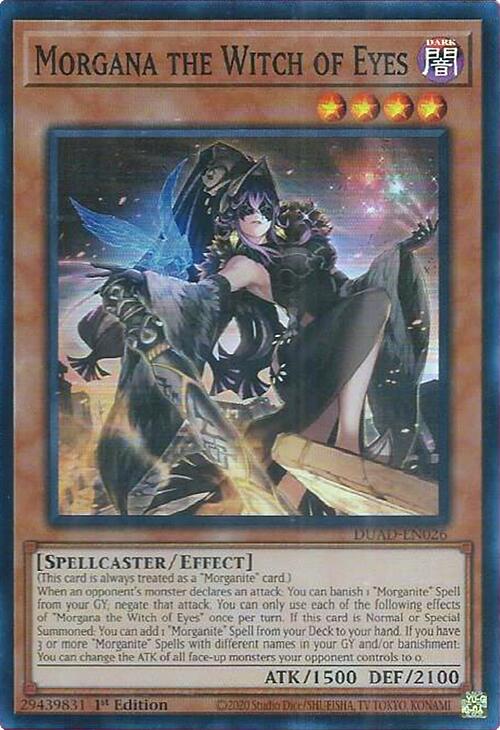 Morgana the Witch of Eyes [DUAD-EN026] Super Rare | Clutch Gaming