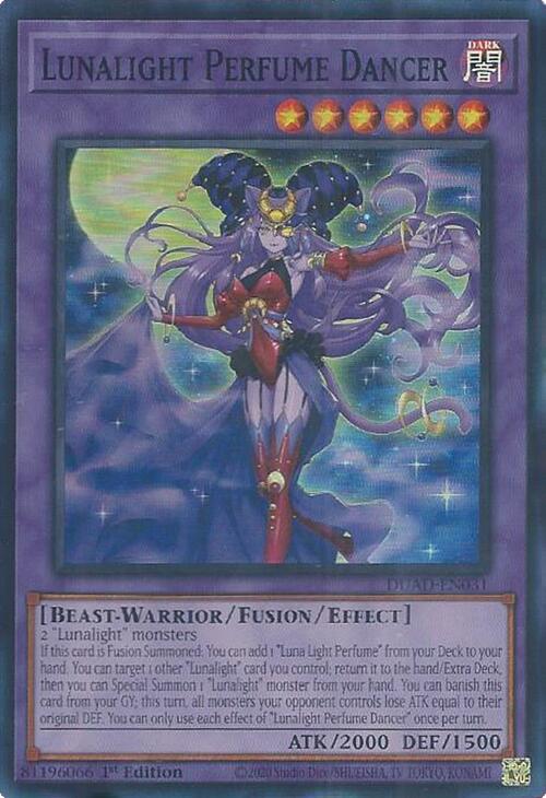 Lunalight Perfume Dancer [DUAD-EN031] Super Rare | Clutch Gaming