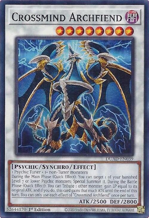 Crossmind Archfiend [DUAD-EN039] Common | Clutch Gaming