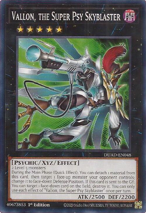 Vallon, the Super Psy Skyblaster [DUAD-EN048] Common | Clutch Gaming