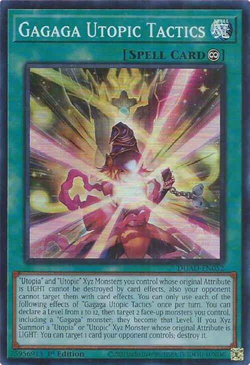 Gagaga Utopic Tactics [DUAD-EN052] Super Rare | Clutch Gaming
