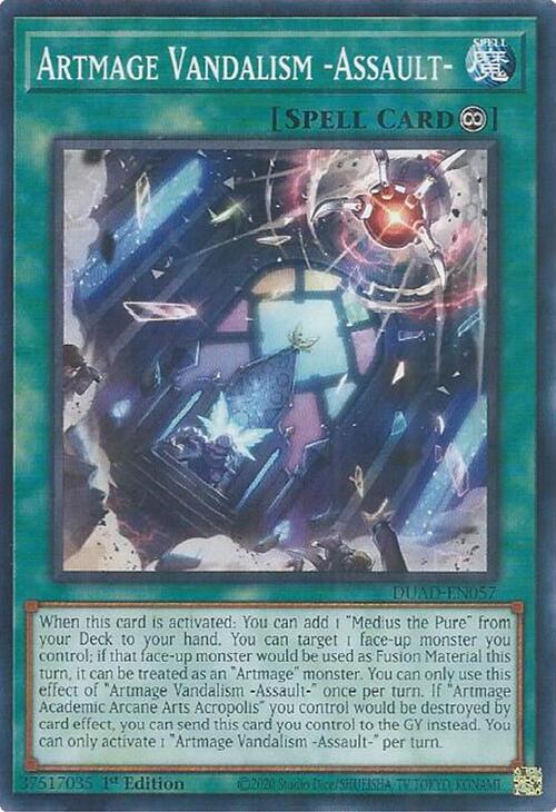 Artmage Vandalism -Assault- [DUAD-EN057] Common | Clutch Gaming