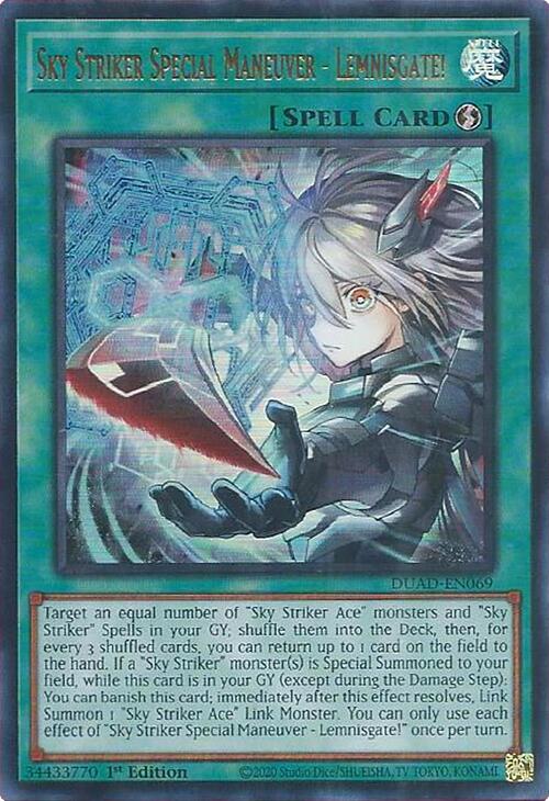Sky Striker Special Maneuver - Lemnisgate! [DUAD-EN069] Ultra Rare | Clutch Gaming