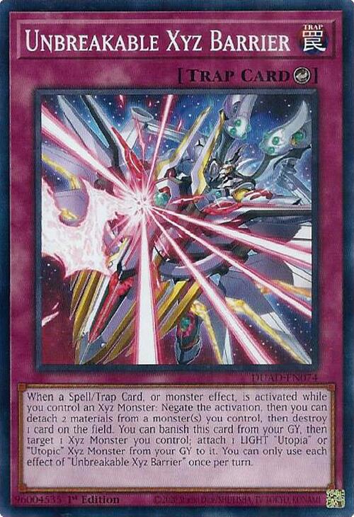 Unbreakable Xyz Barrier [DUAD-EN074] Common | Clutch Gaming
