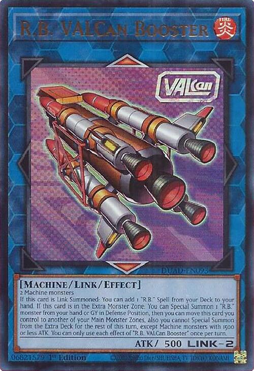 R.B. VALCan Booster [DUAD-EN093] Ultra Rare | Clutch Gaming