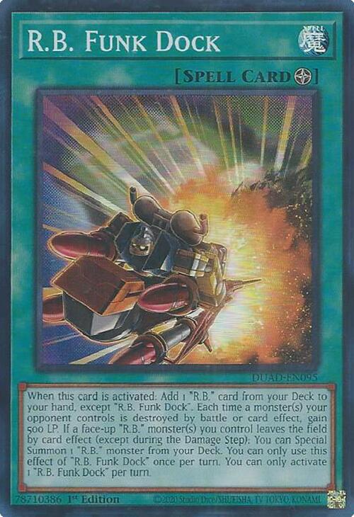 R.B. Funk Dock [DUAD-EN095] Super Rare | Clutch Gaming