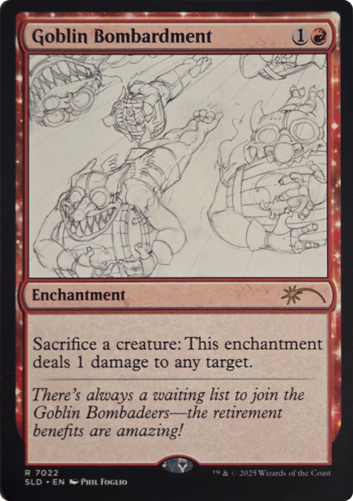 Goblin Bombardment (7022) [Secret Lair Drop Series] | Clutch Gaming