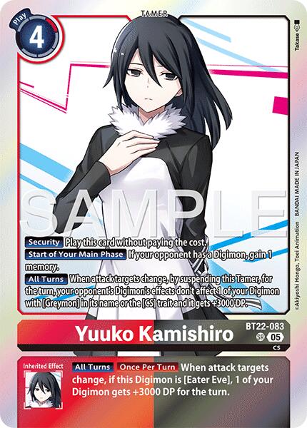 Yuuko Kamishiro [BT22-083] [Cyber Eden] | Clutch Gaming
