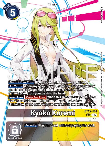 Kyoko Kuremi [BT22-101] [Cyber Eden] | Clutch Gaming
