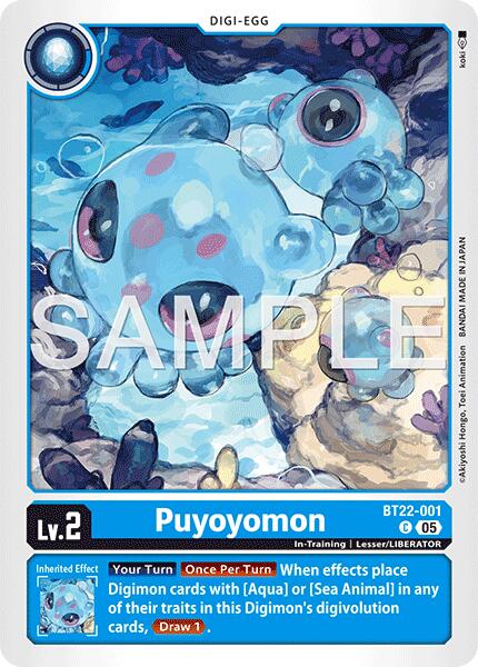 Puyoyomon [BT22-001] [Cyber Eden] | Clutch Gaming
