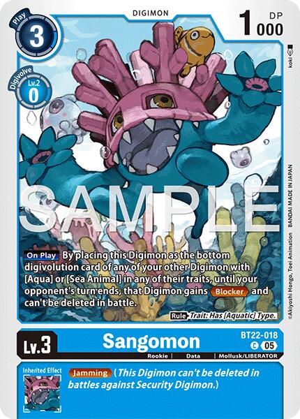 Sangomon [BT22-018] [Cyber Eden] | Clutch Gaming