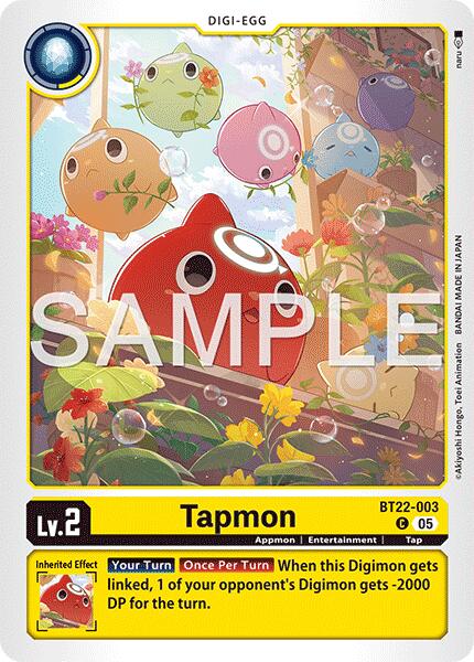 Tapmon [BT22-003] [Cyber Eden] | Clutch Gaming