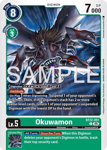 Okuwamon [BT22-051] [Cyber Eden] | Clutch Gaming