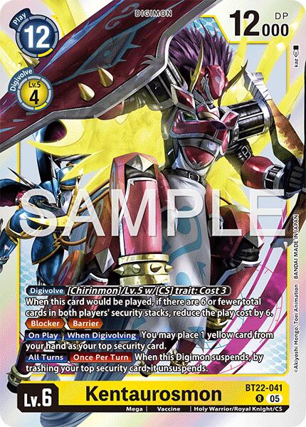 Kentaurosmon [BT22-041] [Cyber Eden] | Clutch Gaming